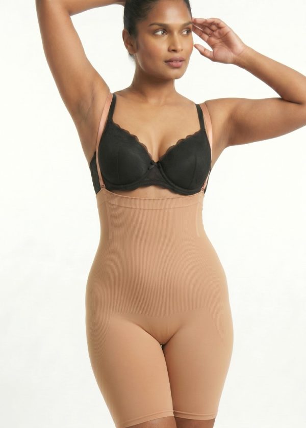 CSU-01-02 (Medium) Seamless Ultra High Slimming Short – Full Coverage Body Shaping Solution