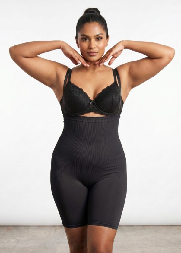 CSU-01-10 (Medium) Seamless Ultra High Slimming Short – Full Coverage Body Shaping Solution